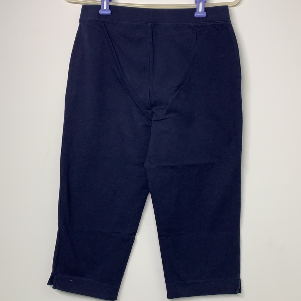 Hello Saturday by Talbots stretch capris 89% cotton - Picture 3 of 4